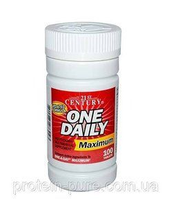 Витамины и минерали 21st Century One Daily Maximum 100 таб. 1586918950 фото