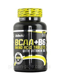 BCAA + B6 BioTech USA 100 таб. БЦА 928289731 фото