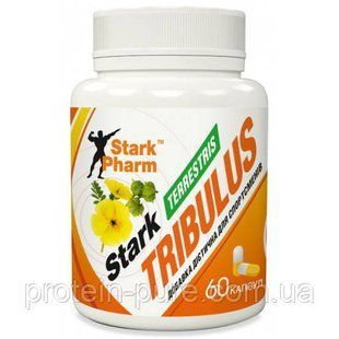 Трибулус Stark Pharm - Superstrong Extract Complex Tribulus Terrestris (60 капсул) бустер тестостерона 1167179152 фото