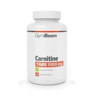 Л-карнитин GymBeam L-carnitine жиросжигатель 1000 мг 90 таб. 1867203226 фото
