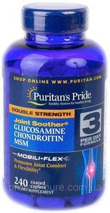 Puritan's Pride Glucosamine Chondroitin MSM 240шт 1055169734 фото
