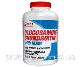 Глюкозамин хондроитин мсм SAN Glucosamine Chondroitin With MSM 90 таб. (США) 1237205552 фото