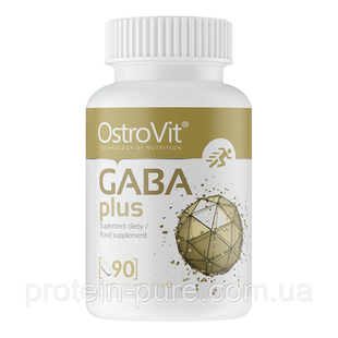 GABA Plus OstroVit 90 таб (Гамма-аминомасляная кислота) 1015938322 фото