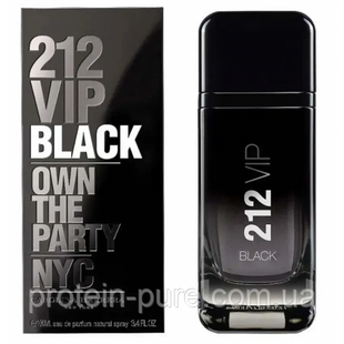 Carolina Herrera 212 VIP Black Парфюм мужской 100 мл 2760220380 фото