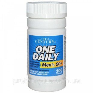 Витамины и минералы 21st Century One Daily man 100 таб. 1275287945 фото