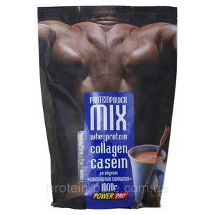 Протеин Power pro protein mix 80 % 1 кг 1277043016 фото