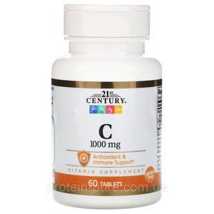 Витамин C 21st Century Vitamin C 1000 мг, 60 таб. (США) 1291394820 фото