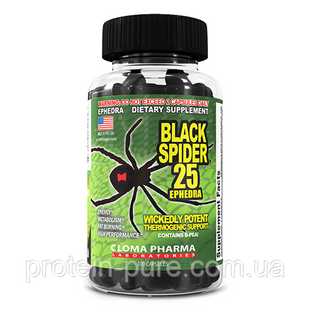 Жиросжигатель BLACK SPIDER (CLOMA PHARMA USA) 665208532 фото