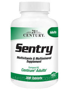 Мультивитамины и минералы 21st Century Sentry (Multivitamin Multimineral) 300 таб (США) 1308824662 фото