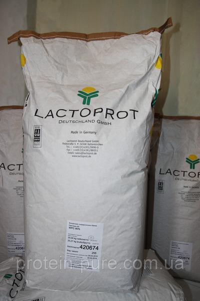 Протеин сывороточный Lactoprot WPC 80 ("Deutschland GMBH"; Германия) 1 кг 678801590 фото