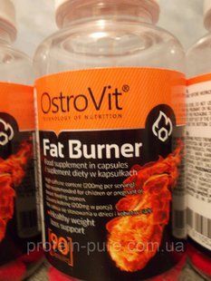 Жиросжигатель OstroVit Fat Burner 90 таб 609404412 фото
