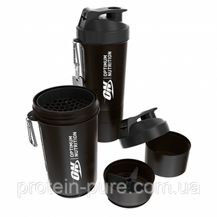 Смарт шейкер 3 в 1 Optimum Nutrition Black Smart Shaker 730090034 фото
