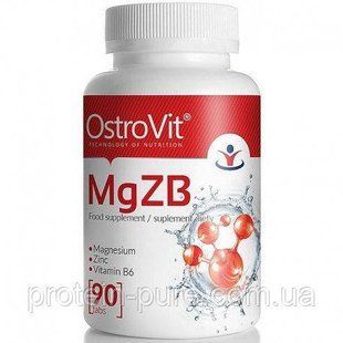 Магний+цинк +B 6 OstroVit MgZnB6 (ZMA) 90 шт. 621715828 фото