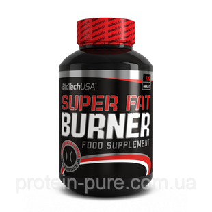 Жиросжигатель Super Fat Burner BioTech USA 120 таб 631827227 фото